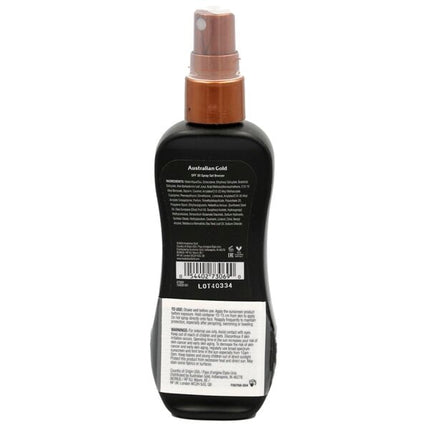 Australian Gold Bronzer SPF30 Spray Gel (100 ml) - van Australian Gold - Nu verkrijgbaar bij Mijn Voordeelshop!