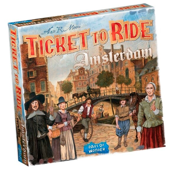 Ticket To Ride: Amsterdam (Nederlandstalig Spel)