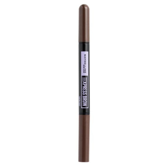 Maybelline New York Express Brow Duo 04 Dark Brown Wenkbrauwpotlood (1 st.) - van Maybelline New York - Nu verkrijgbaar bij Mijn Voordeelshop!