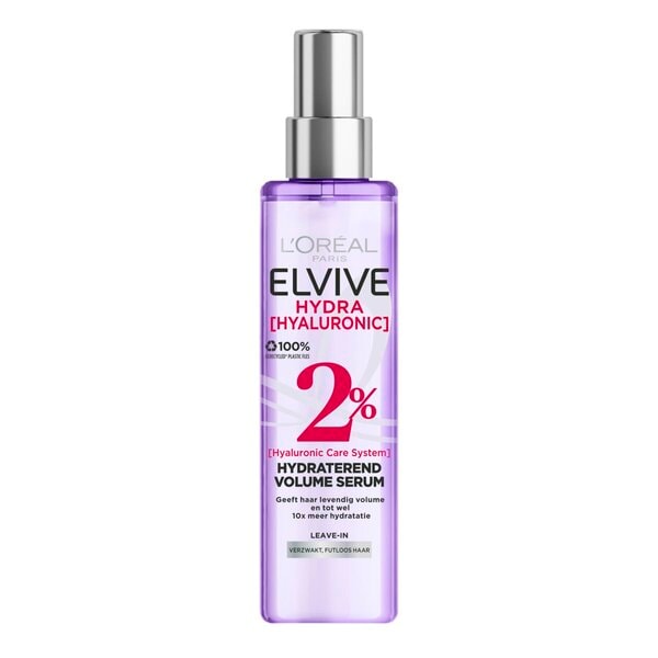 L'Oréal Paris Elvive Hyaluronic Hydratatie Leave In Serumspray (200 ml) - van L'Oréal Paris - Nu verkrijgbaar bij Mijn Voordeelshop!