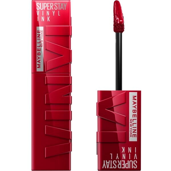 Maybelline New York SuperStay Vinyl Ink 55 Royal Lipstick (4,2 ml) - van Maybelline New York - Nu verkrijgbaar bij Mijn Voordeelshop!