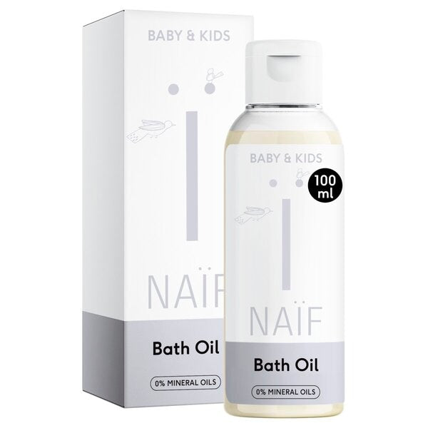 Naïf Baby & Kids Milky Badolie (100 ml) - van Naif - Nu verkrijgbaar bij Mijn Voordeelshop!