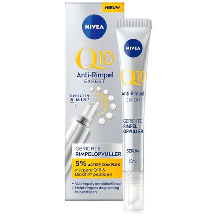 Nivea Q10 Expert Gerichte Rimpelopvuller Serum (15 ml) - van Nivea - Nu verkrijgbaar bij Mijn Voordeelshop!