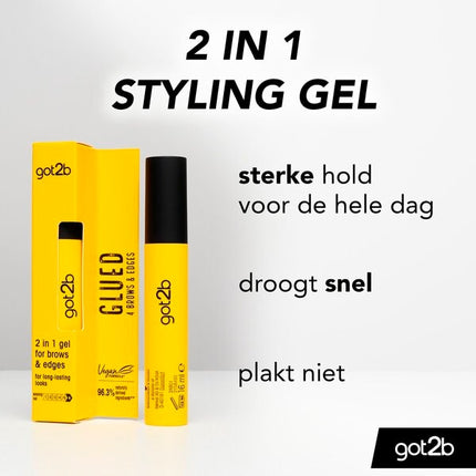 Got2B Glued 4 Brows & Edges 2-in-1 Gel (15 ml)