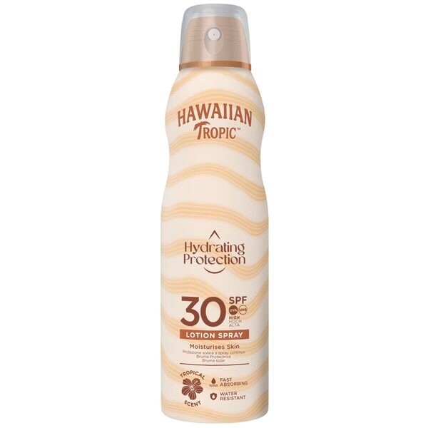 Hawaiian Tropic Silk Hydration SPF30 Spray (177 ml) - van Hawaiian Tropic - Nu verkrijgbaar bij Mijn Voordeelshop!