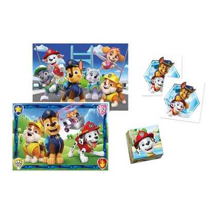 Clementoni Edukit 4-in-1 Paw Patrol Puzzelset - van Clementoni - Nu verkrijgbaar bij Mijn Voordeelshop!