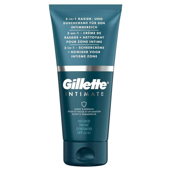 Gillette Intimate 2-In-1 Scheercrème en Reiniger (177 ml) - van Gillette - Nu verkrijgbaar bij Mijn Voordeelshop!