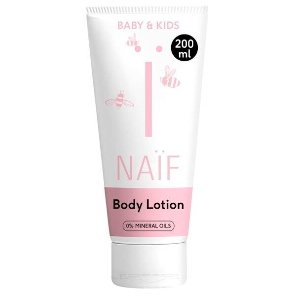 Naïf Baby & Kids Verzachtende Bodylotion (200 ml) - van Naif - Nu verkrijgbaar bij Mijn Voordeelshop!