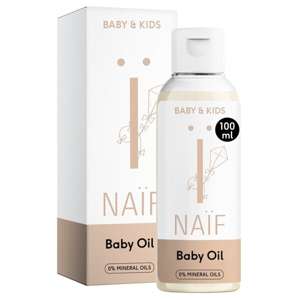 Naïf Baby & Kids Verzachtende Babyolie (100 ml) - van Naif - Nu verkrijgbaar bij Mijn Voordeelshop!