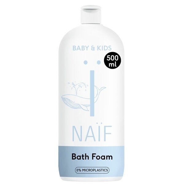 Naïf Baby & Kids Bath Foam (500 ml) - van Naif - Nu verkrijgbaar bij Mijn Voordeelshop!