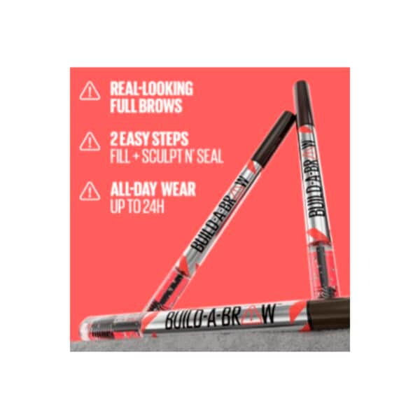 Maybelline New York Build-A-Brow 250 Blonde Wenkbrauwpotlood en -Gel (1 st.) - van Maybelline New York - Nu verkrijgbaar bij Mijn Voordeelshop!