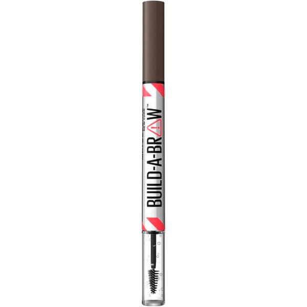 Maybelline New York Build-A-Brow 262 Black Brown Wenkbrauwpotlood en -Gel (1 st.) - van Maybelline New York - Nu verkrijgbaar bij Mijn Voordeelshop!