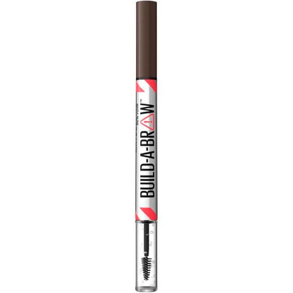 Maybelline New York Build-A-Brow 260 Deep Brown Wenkbrauwpotlood en -Gel (1 st.) - van Maybelline New York - Nu verkrijgbaar bij Mijn Voordeelshop!