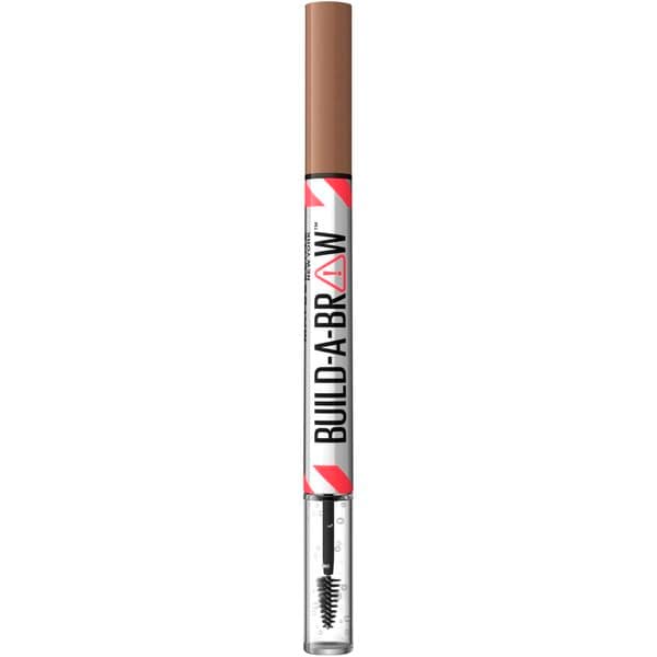 Maybelline New York Build-A-Brow 255 Soft Brown Wenkbrauwpotlood en -Gel (1 st.) - van Maybelline New York - Nu verkrijgbaar bij Mijn Voordeelshop!