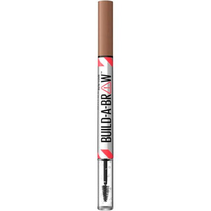 Maybelline New York Build-A-Brow 255 Soft Brown Wenkbrauwpotlood en -Gel (1 st.) - van Maybelline New York - Nu verkrijgbaar bij Mijn Voordeelshop!