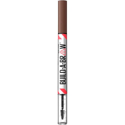 Maybelline New York Build-A-Brow 257 Medium Brown Wenkbrauwpotlood en -Gel (1 st.) - van Maybelline New York - Nu verkrijgbaar bij Mijn Voordeelshop!