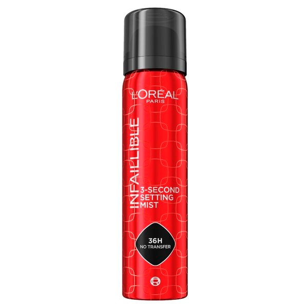 L'Oréal Paris Infaillible 3-Second Setting Mist (75 ml) - van L'Oréal Paris - Nu verkrijgbaar bij Mijn Voordeelshop!