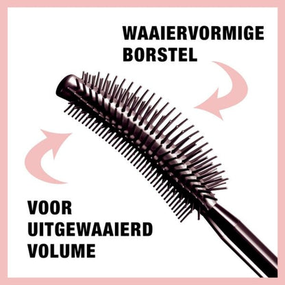 Maybelline New York Lash Sensational Intense Black Volume Mascara (9.5ml) - van Maybelline New York - Nu verkrijgbaar bij Mijn Voordeelshop!