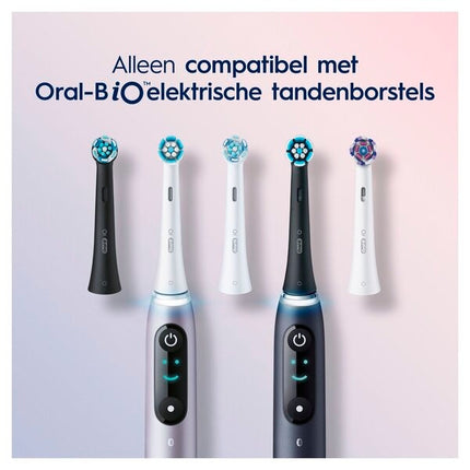 Oral-B iO Gentle Care Opzetborstels Zwart (4 Stuks) - van Oral B - Nu verkrijgbaar bij Mijn Voordeelshop!
