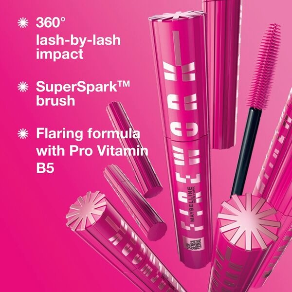 Maybelline New York Lash Sensational Firework Black Waterproof Mascara (6 ml) - van Maybelline New York - Nu verkrijgbaar bij Mijn Voordeelshop!