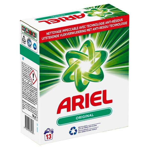 Ariel Waspoeder Regular (780 Gram) (13 Wasbeurten) - van Ariel - Nu verkrijgbaar bij Mijn Voordeelshop!