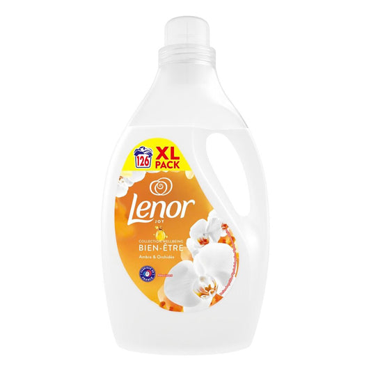 Lenor Amber & Orchidee Wasverzachter (2646ml) (126 Wasbeurten) - van Lenor - Nu verkrijgbaar bij Mijn Voordeelshop!