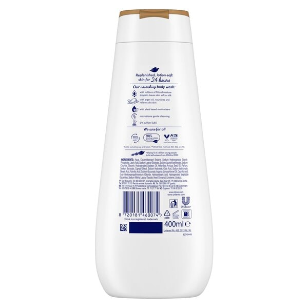 Dove Advanced Care Nourishing Care Douchegel (400ml) - van Dove - Nu verkrijgbaar bij Mijn Voordeelshop!