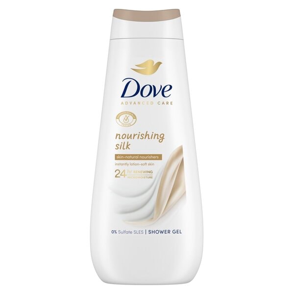 Dove Advanced Care Nourishing Silk Douchegel (400 ml) 1 Stuk - van Dove - Nu verkrijgbaar bij Mijn Voordeelshop!