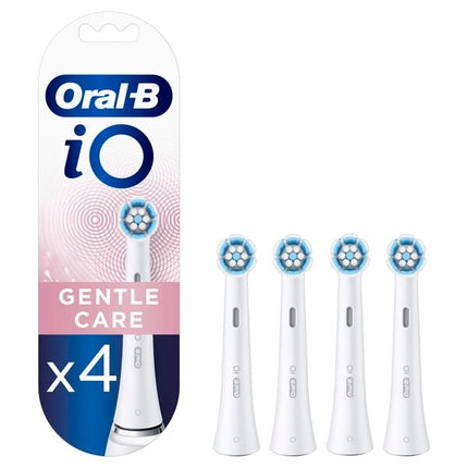 Oral-B iO Gentle Care Opzetborstels Wit (4 Stuks) - van Oral B - Nu verkrijgbaar bij Mijn Voordeelshop!