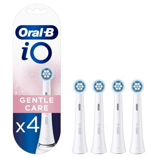 Oral-B iO Gentle Care Opzetborstels Wit (4 Stuks) - van Oral B - Nu verkrijgbaar bij Mijn Voordeelshop!
