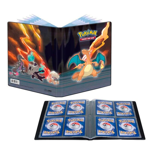 Pokémon Trading Card Game Scorching Summit 4-Pocket Portfolio - van UltraPro - Nu verkrijgbaar bij Mijn Voordeelshop!