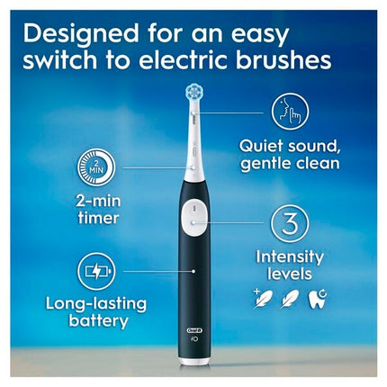 Oral-B iO series 2 Clean & Care Elektrische Tandenborstel Groen - van Oral B - Nu verkrijgbaar bij Mijn Voordeelshop!