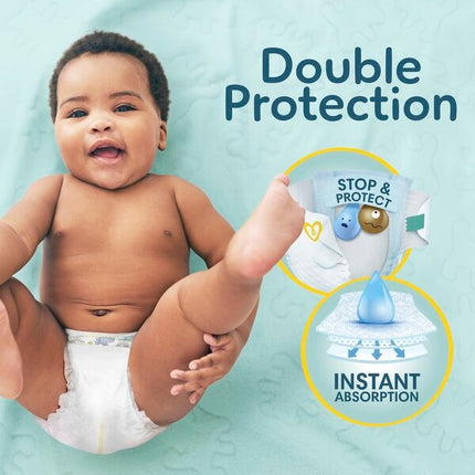 Pampers Premium Protection Maat 2 Luiers (4-8kg) - 74 stuks - van Pampers - Nu verkrijgbaar bij Mijn Voordeelshop!