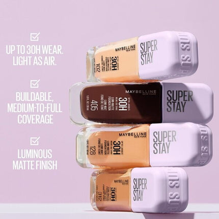 Maybelline New York Superstay 367 Lumi Matte Foundation (35 ml) - van Maybelline New York - Nu verkrijgbaar bij Mijn Voordeelshop!
