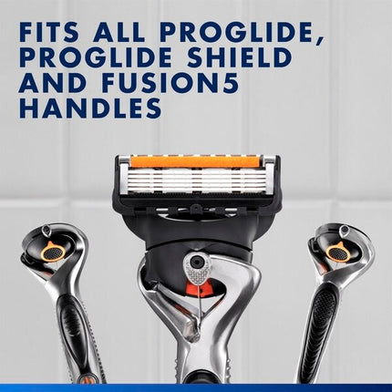 Gillette Fusion ProGlide Scheermesjes (4 st.) - van Gillette - Nu verkrijgbaar bij Mijn Voordeelshop!