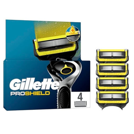 Gillette ProShield Scheermesjes (4 Stuks)
