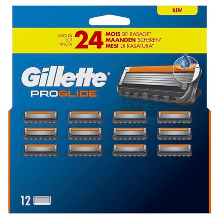 Gillette ProGlide Scheermesjes (12 Stuks) - van Gillette - Nu verkrijgbaar bij Mijn Voordeelshop!