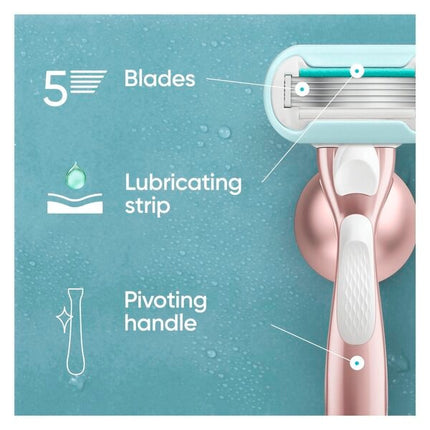 Gillette Venus Pro Smooth Sensitive Navulmesjes (3 Stuks) - van Gillette - Nu verkrijgbaar bij Mijn Voordeelshop!