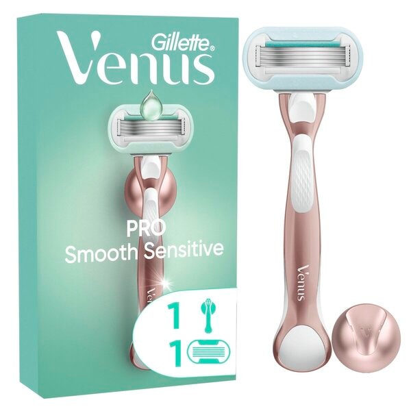 Gillette Venus Pro Smooth Sensitive Scheersysteem - van Gillette - Nu verkrijgbaar bij Mijn Voordeelshop!
