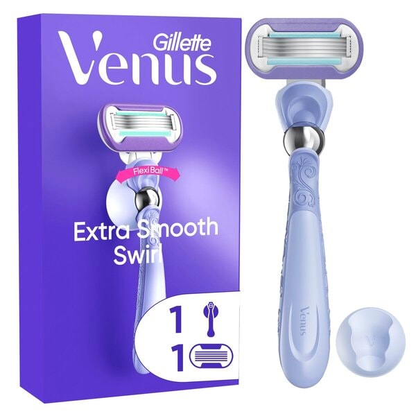 Gillette Venus Extra Smooth Swirl Scheersysteem - van Gillette - Nu verkrijgbaar bij Mijn Voordeelshop!