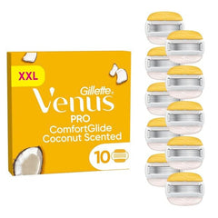 Gillette Venus Pro ComfortGlide Scheermesjes (10 Stuks) - van Gillette - Nu verkrijgbaar bij Mijn Voordeelshop!