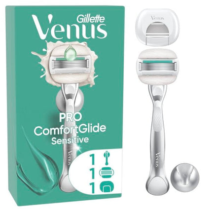 Gillette Venus Pro ComfortGlide Sensitive Scheersysteem - van Gillette - Nu verkrijgbaar bij Mijn Voordeelshop!