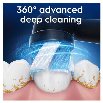 Oral-B iO Ultimate Clean Opzetborstels Zwart (4 Stuks) - van Oral B - Nu verkrijgbaar bij Mijn Voordeelshop!