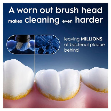 Oral-B iO Ultimate Clean Opzetborstels Zwart (4 Stuks) - van Oral B - Nu verkrijgbaar bij Mijn Voordeelshop!