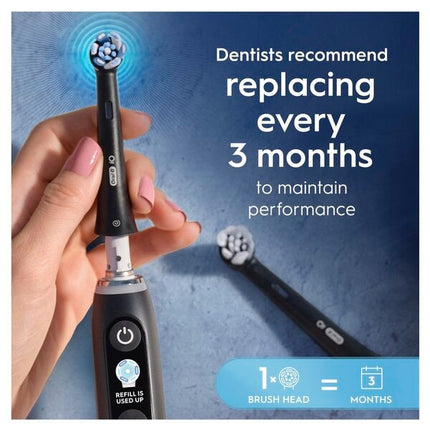 Oral-B iO Ultimate Clean Opzetborstels Zwart (2 Stuks) - van Oral B - Nu verkrijgbaar bij Mijn Voordeelshop!